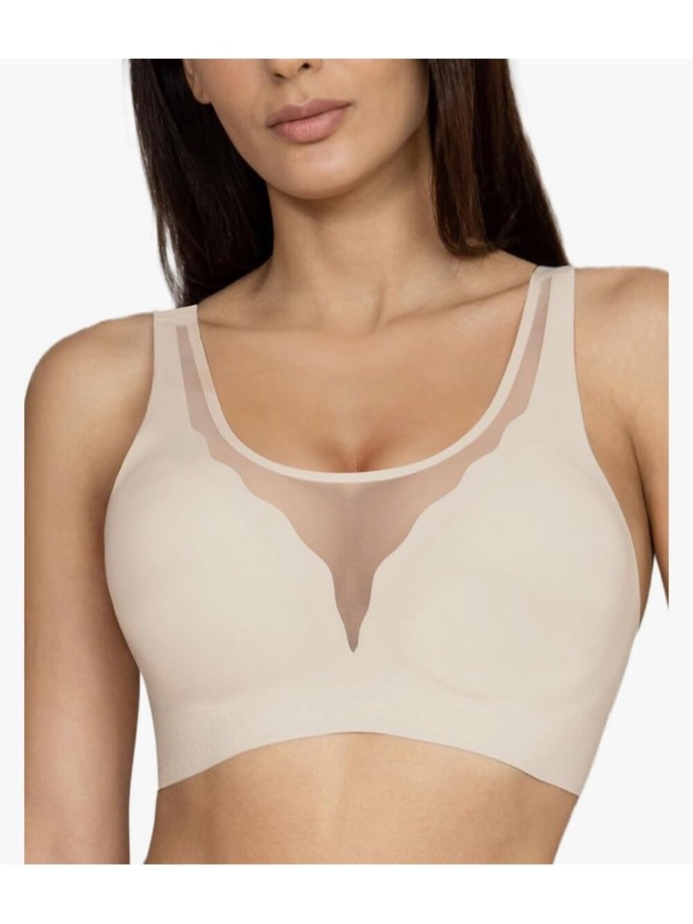 Movinun Wireless Seamless Full-Coverage Comfort Bra Size XL - Picture 5 of 6